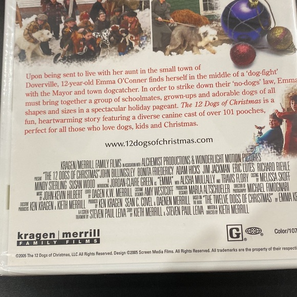 NEW: The 12 Dogs of Christmas - DVD - Picture 4 of 4